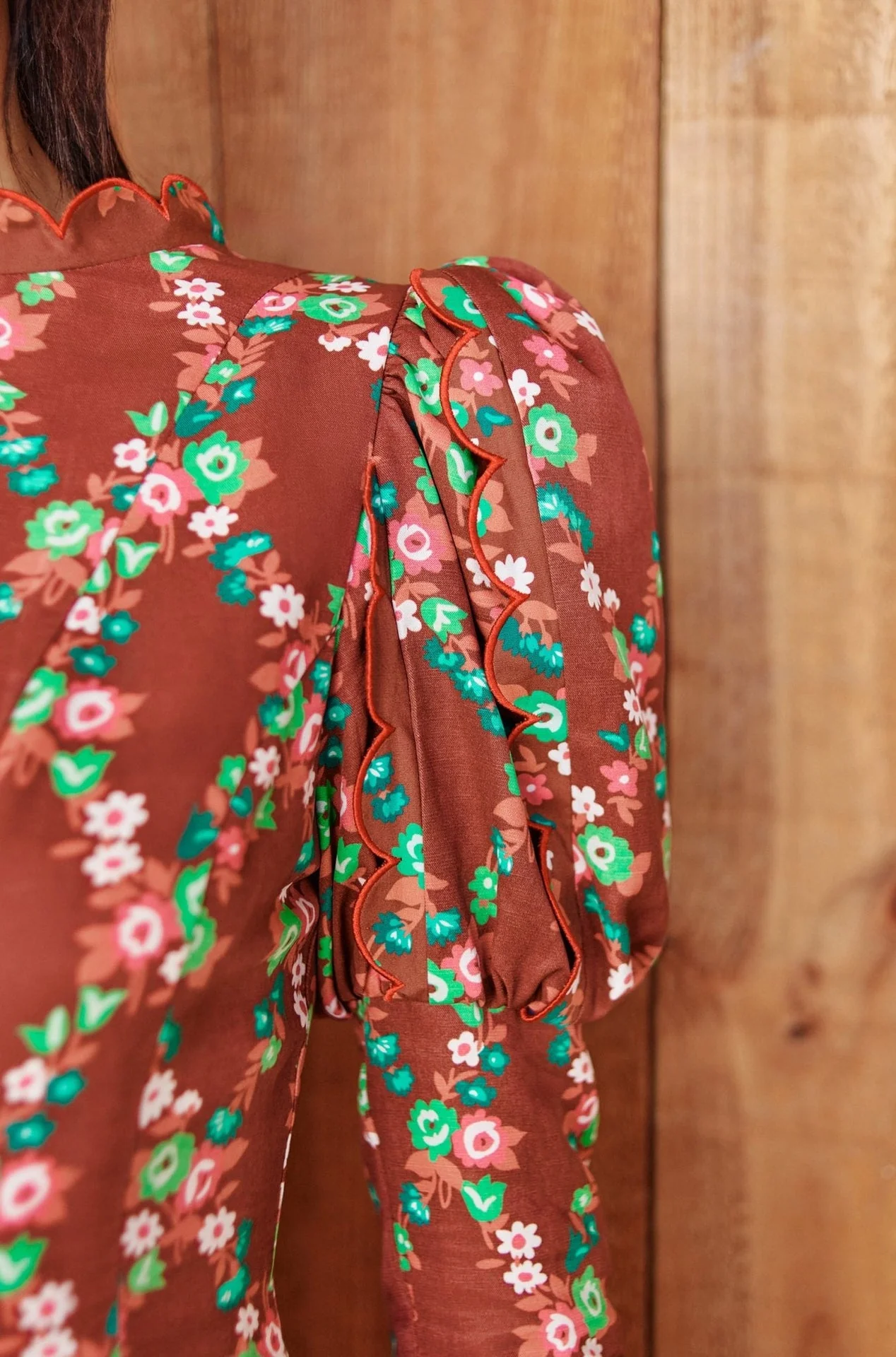 Acacia Dress-Brown - Image 8