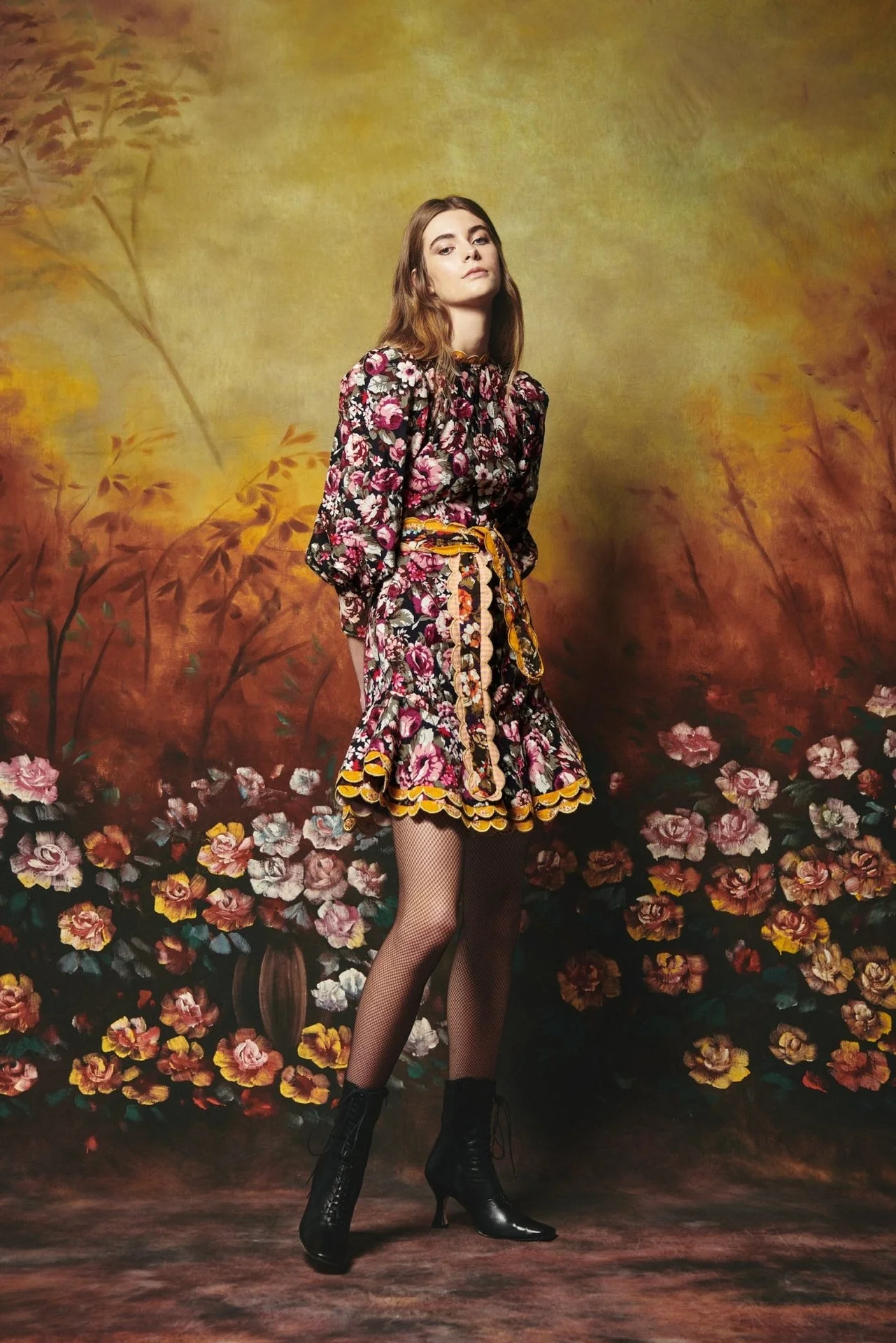 ALDER DRESS PURPLE CORDUROY - Image 2