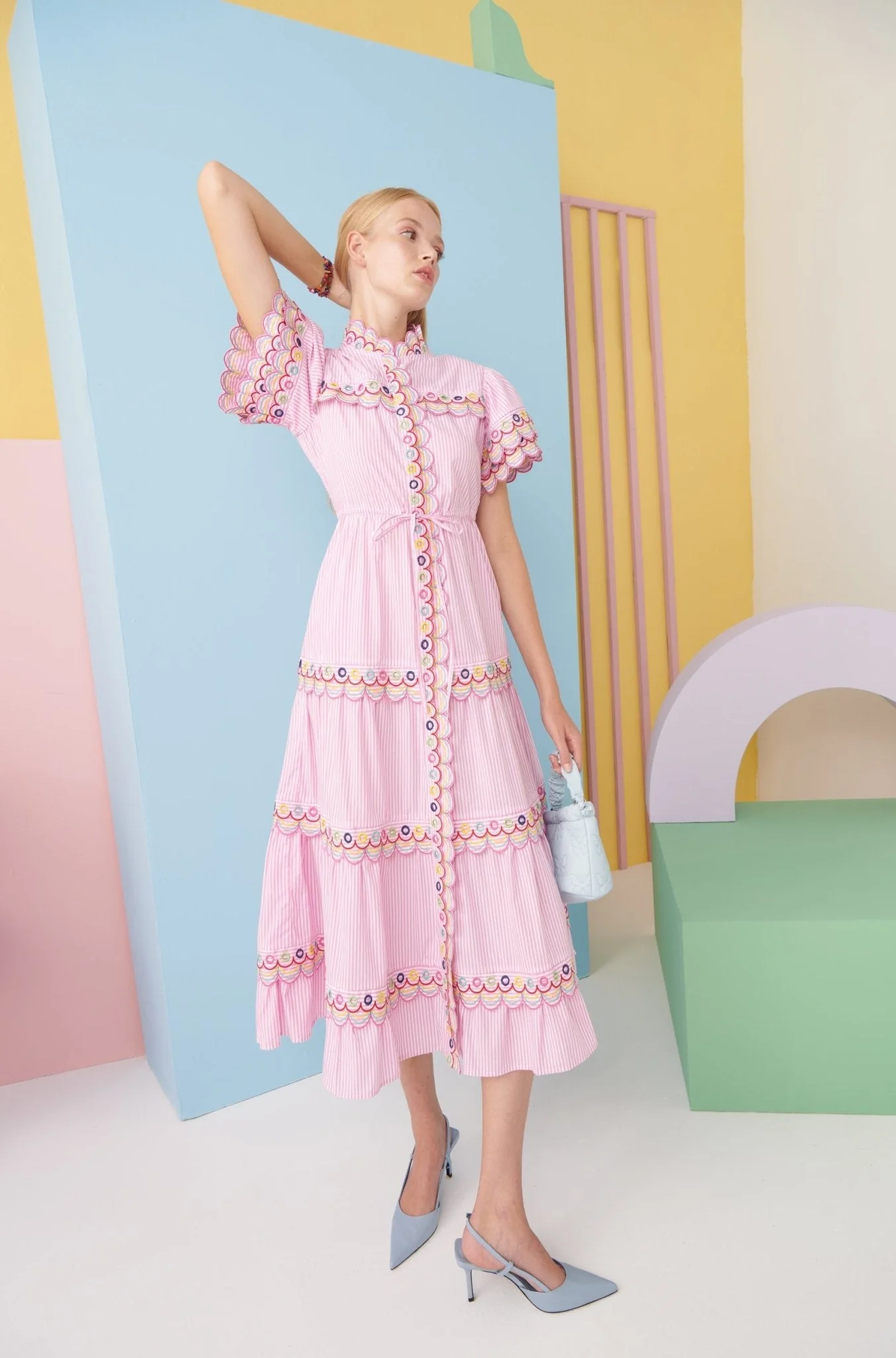 ANCHOR DRESS PINK - Image 2