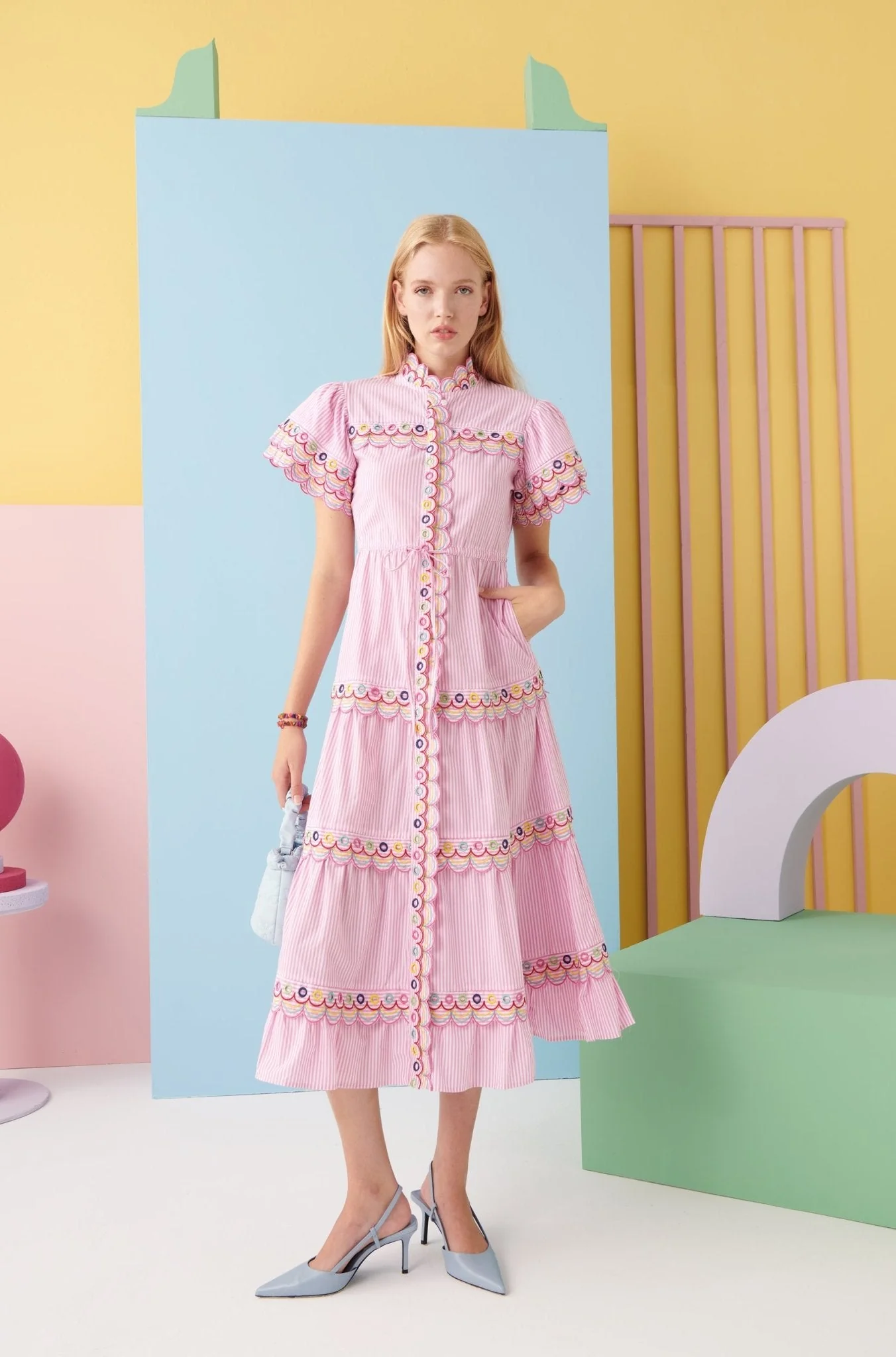 ANCHOR DRESS PINK - Image 3