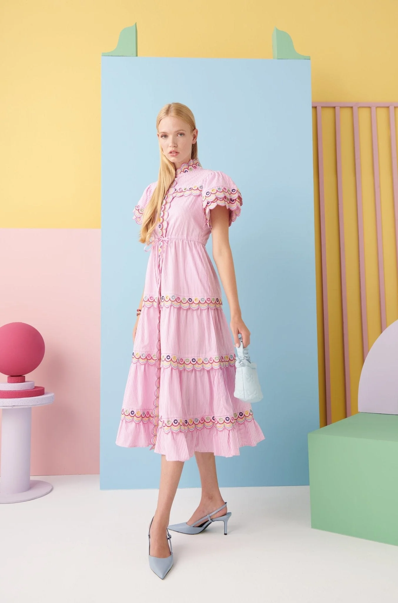 ANCHOR DRESS PINK - Image 4