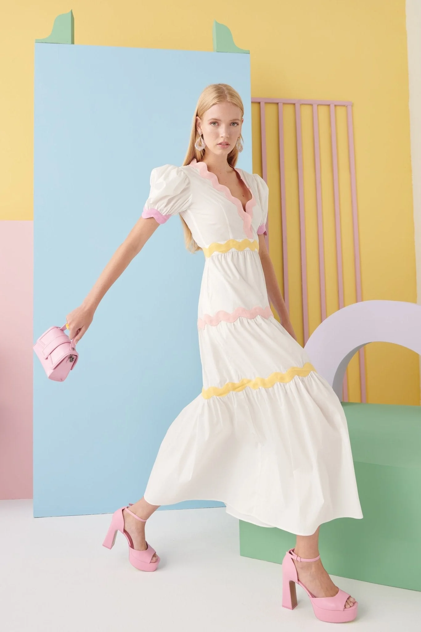 AQUA DRESS WHITE - Image 3