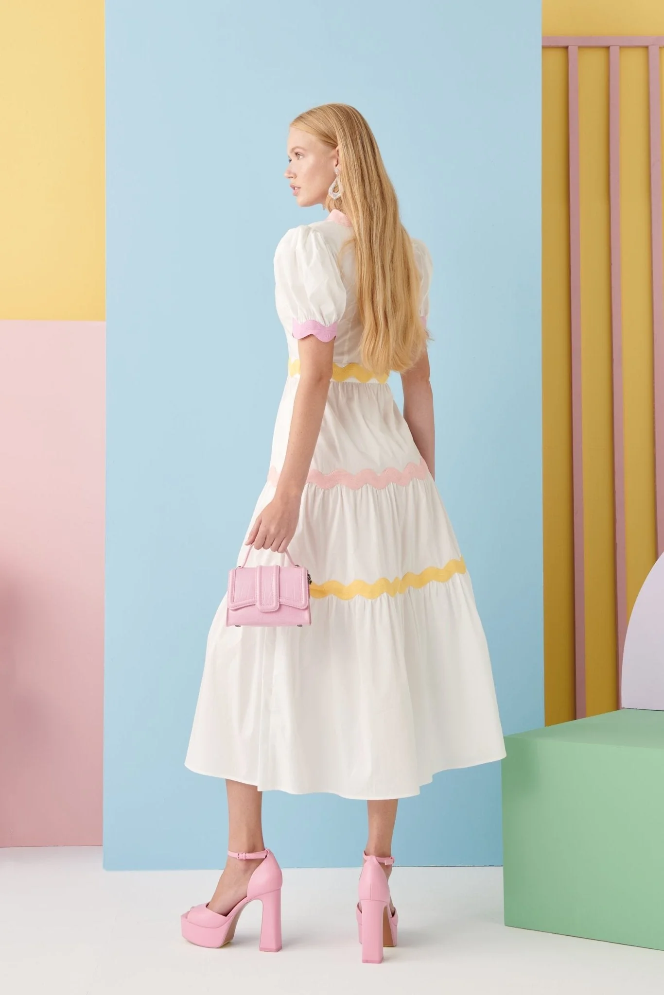 AQUA DRESS WHITE - Image 5