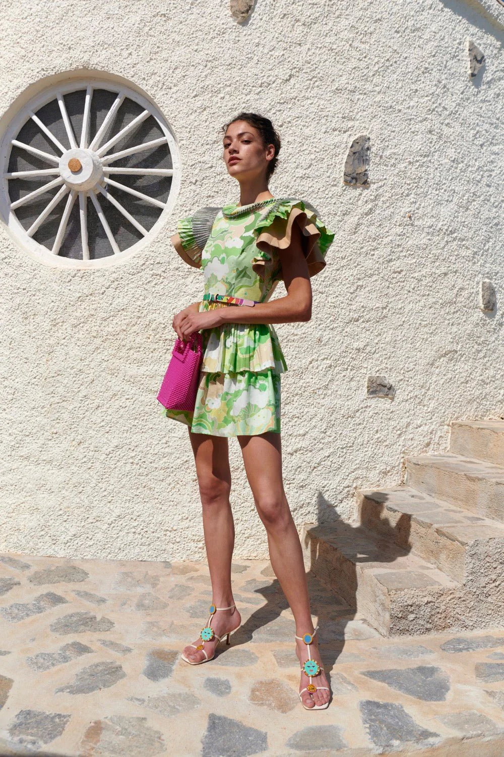 ARA DRESS GREEN