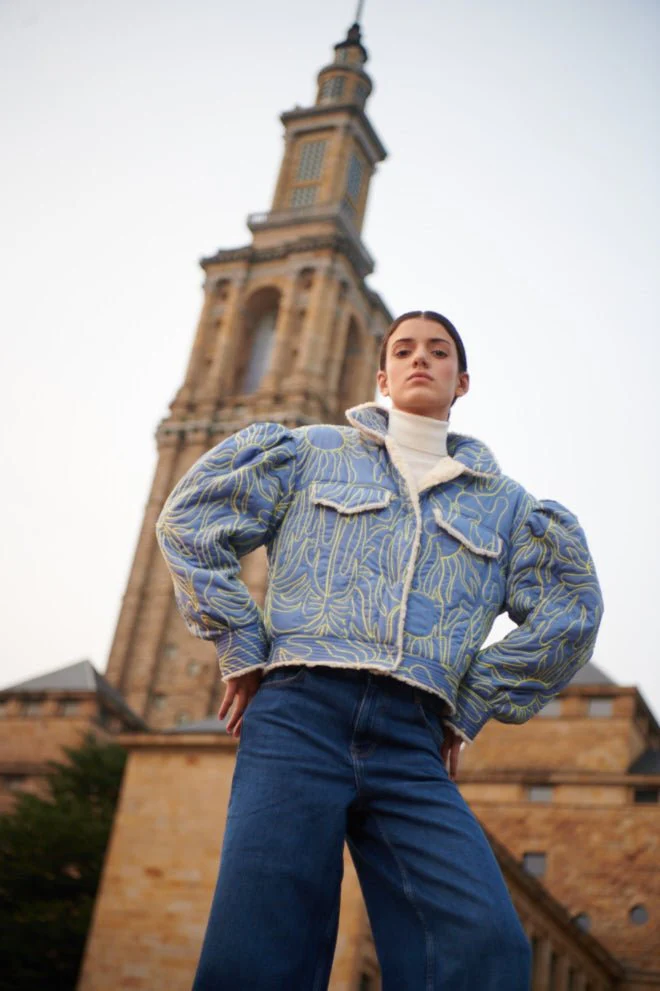 Assunta Jacket-Blue - Image 2