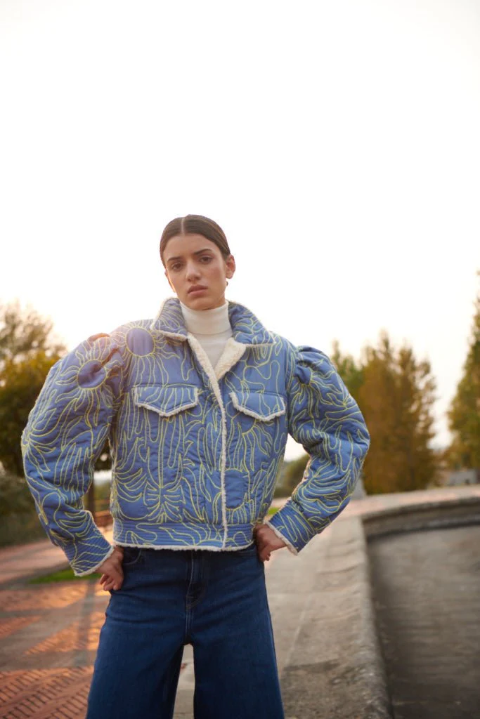 Assunta Jacket-Blue - Image 7