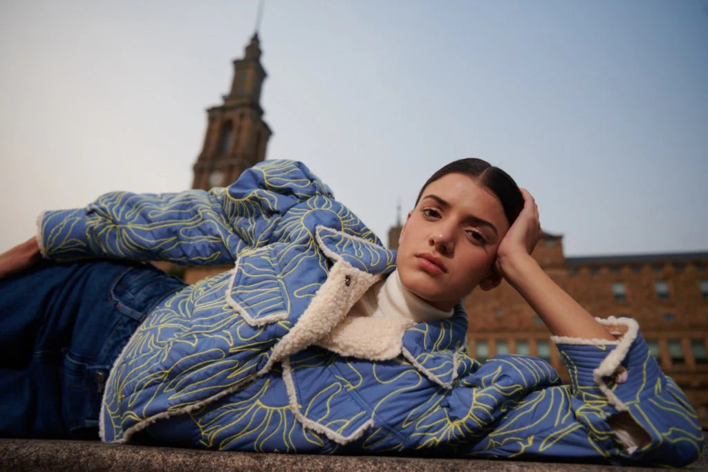 Assunta Jacket-Blue - Image 9