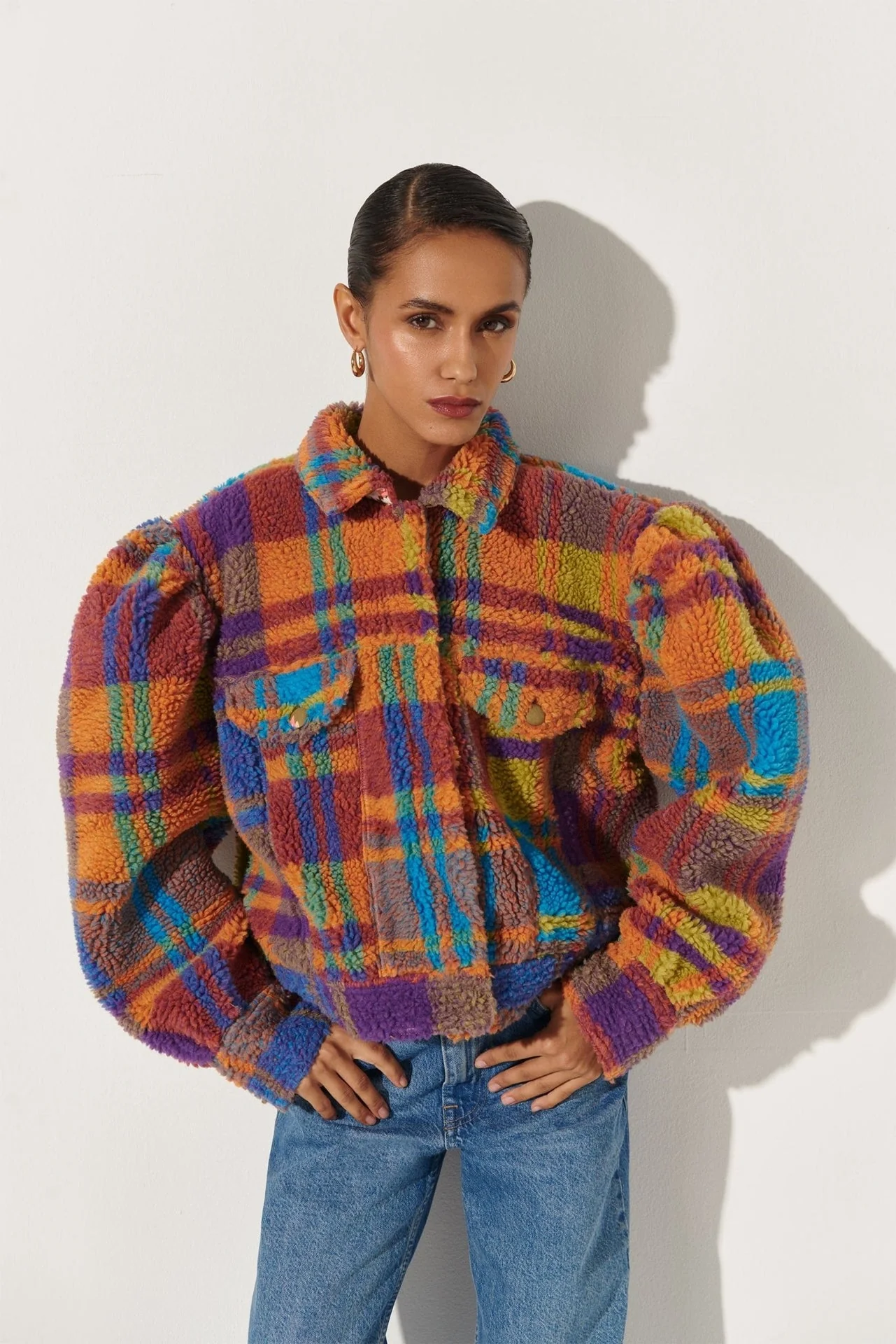 Assunta Jacket Check - Image 5