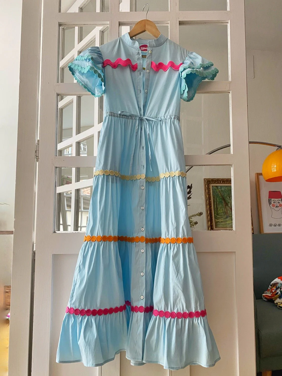 BABA DRESS BLUE - Image 2