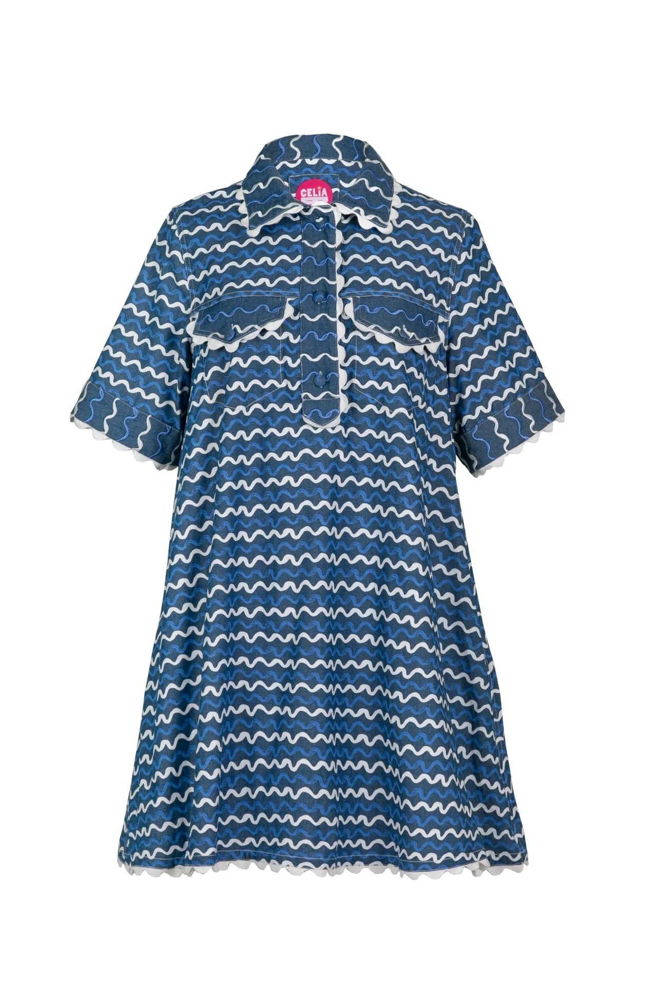 Blueberry Wave Dress
