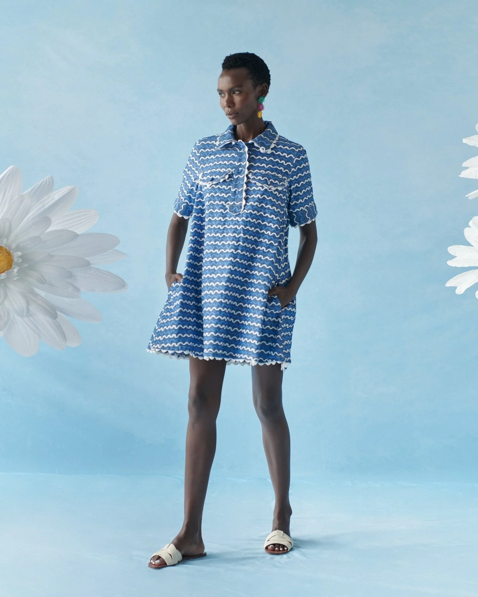 Blueberry Wave Dress - Image 6