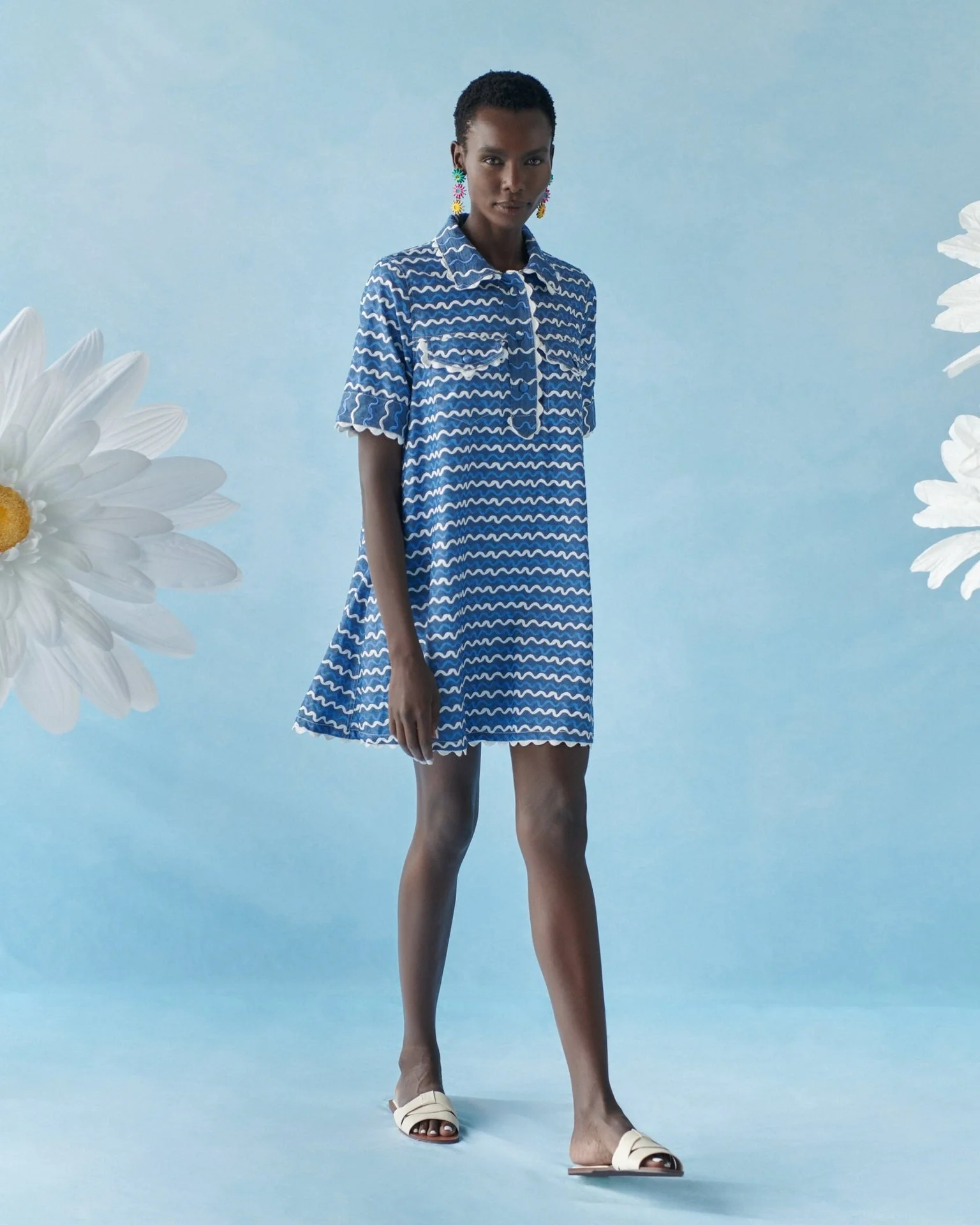 Blueberry Wave Dress - Image 7