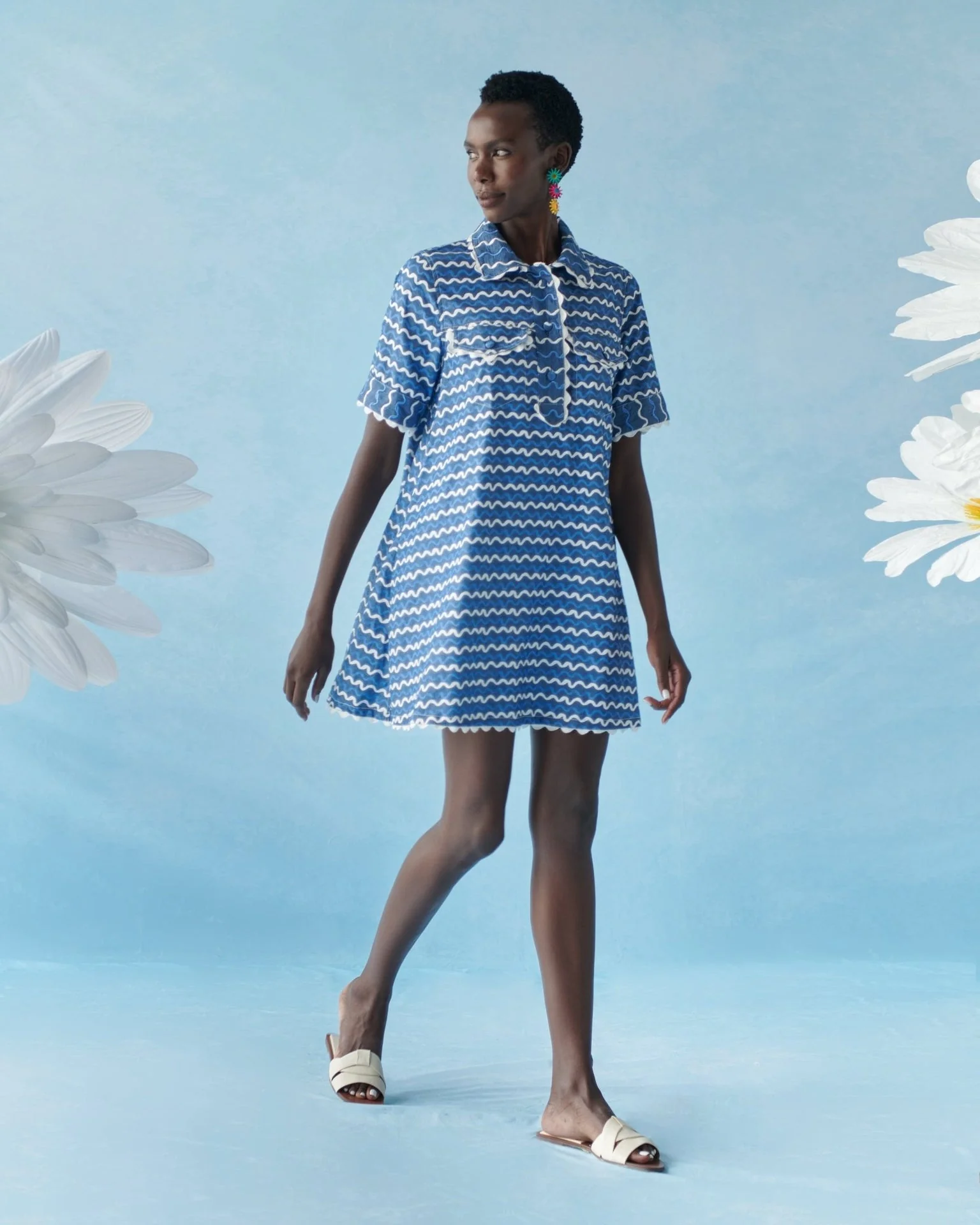 Blueberry Wave Dress - Image 8
