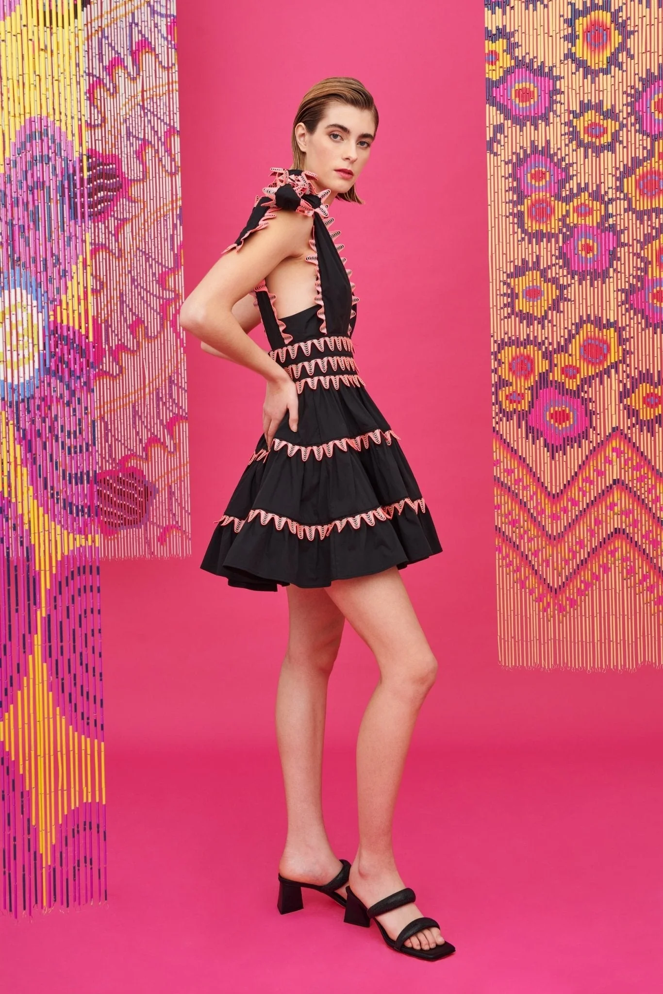 CHELI DRESS BLACK - Image 8