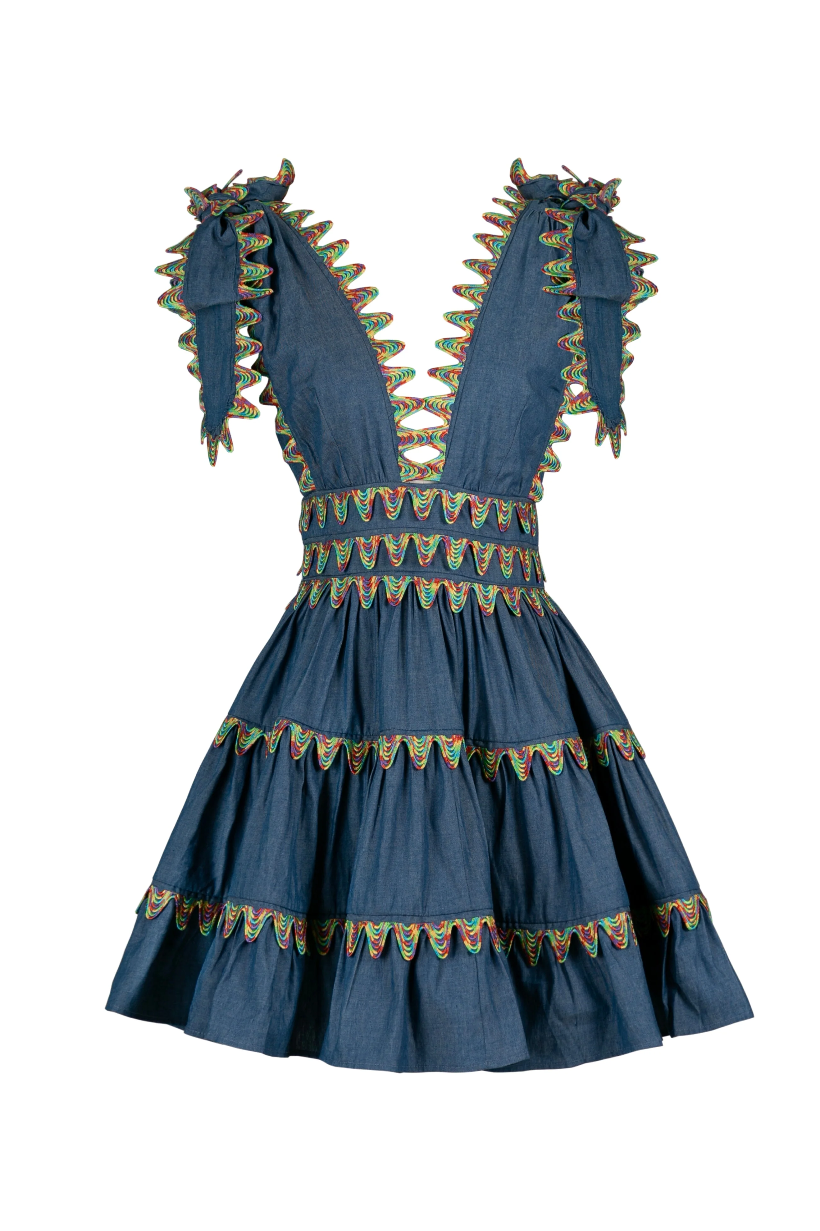 Cheli Dress blue - Image 2
