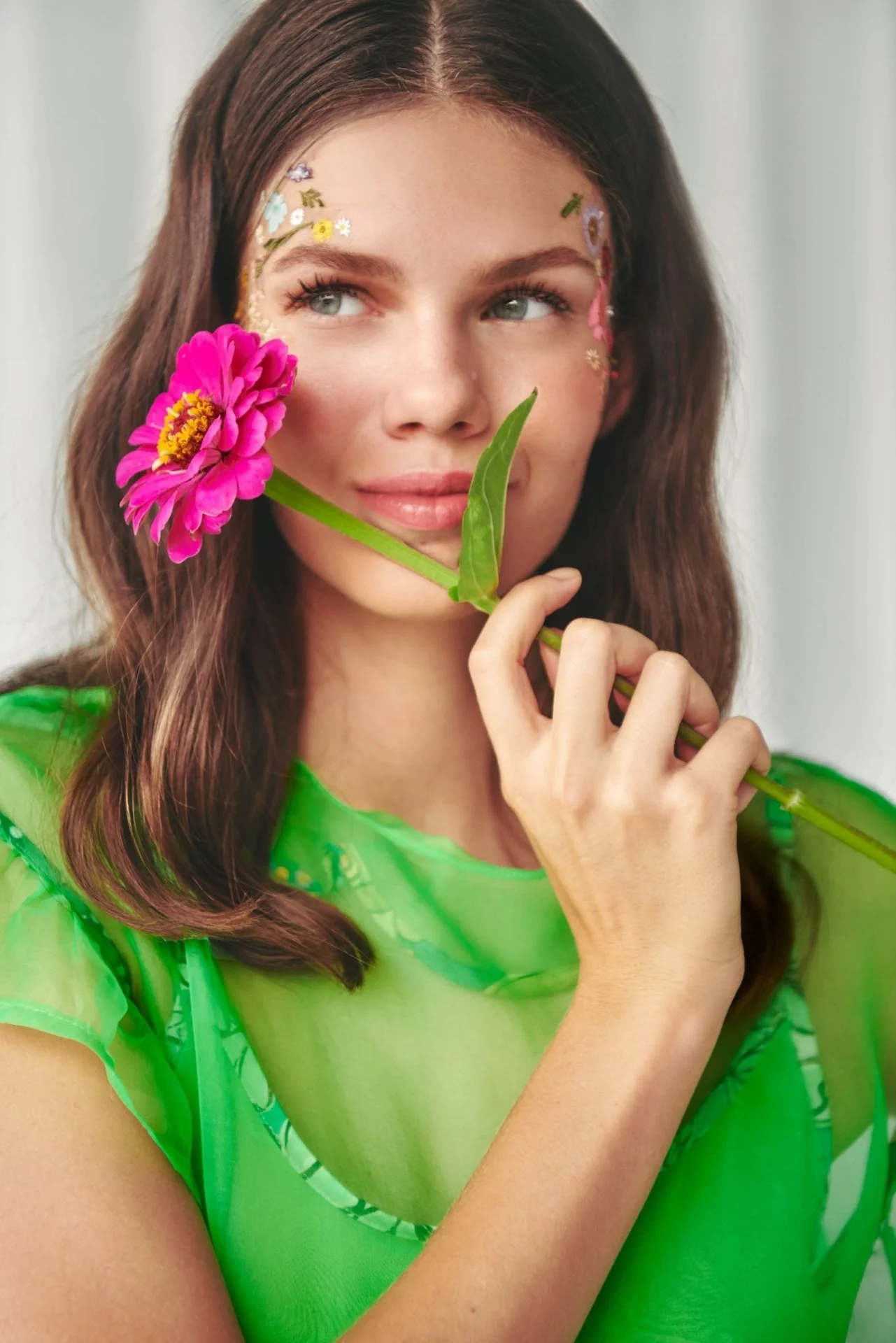CLEMENTINA DRESS-GREEN - Image 3