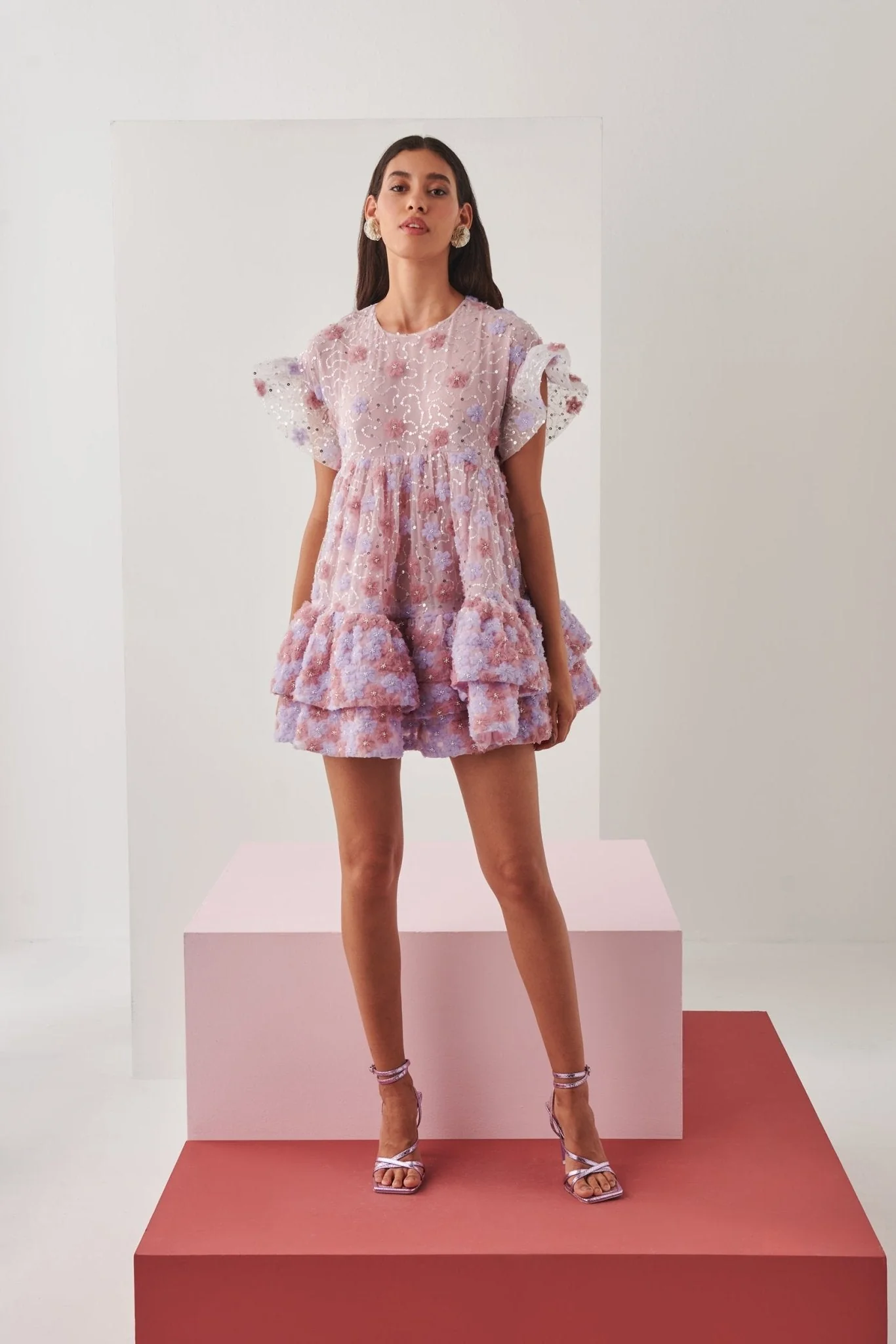 Coral Dress Lilac - Image 3