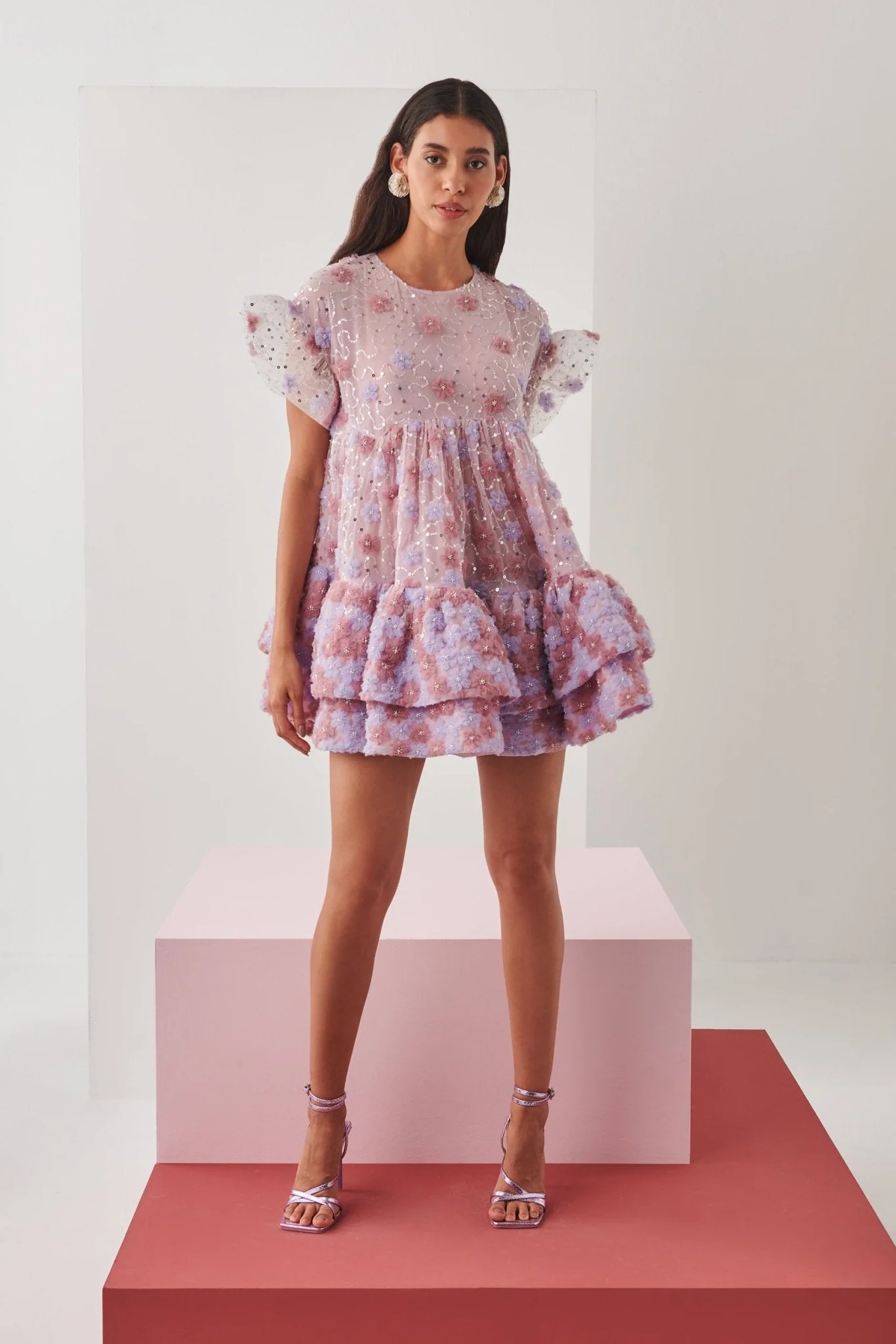Coral Dress Lilac - Image 4