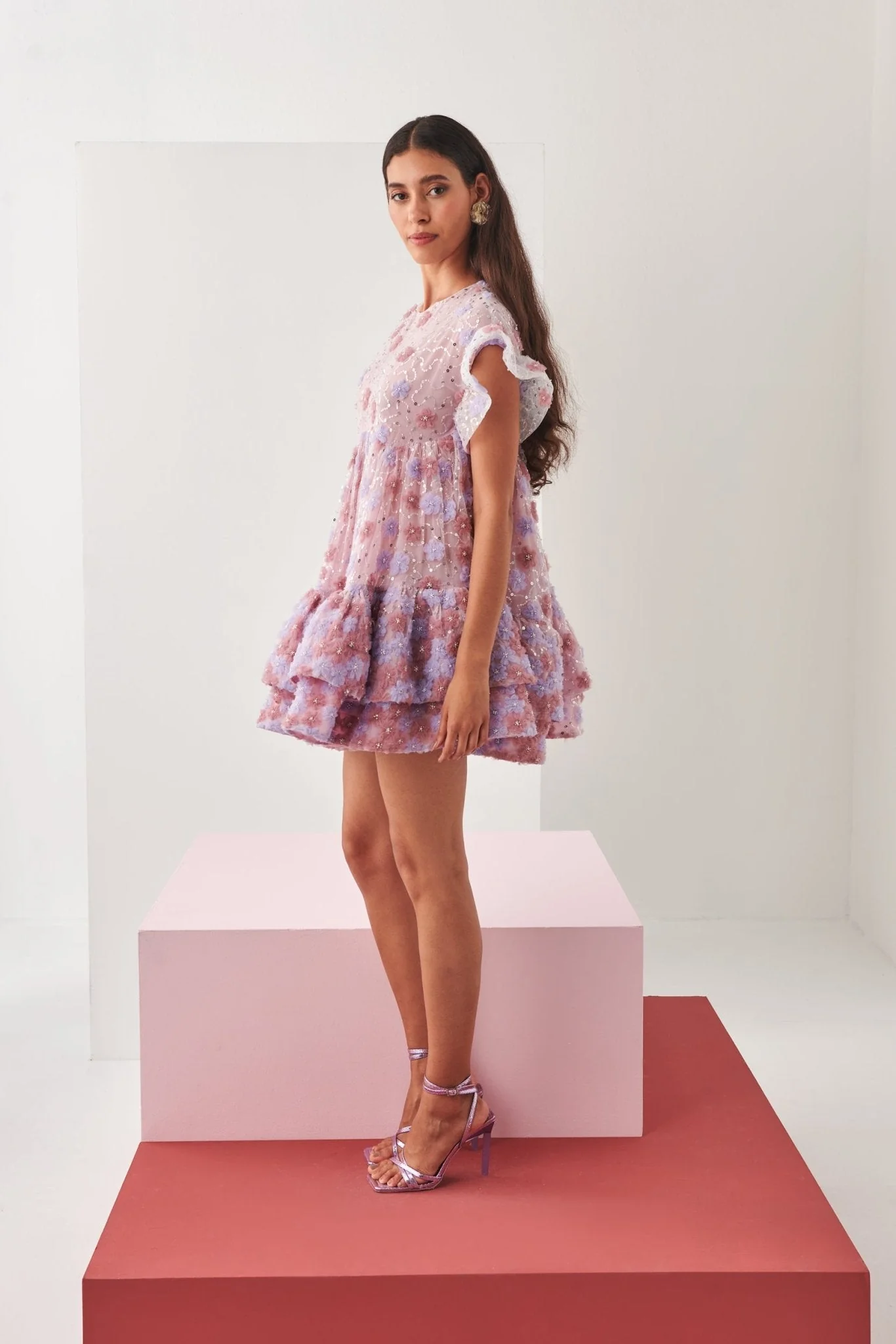 Coral Dress Lilac - Image 5