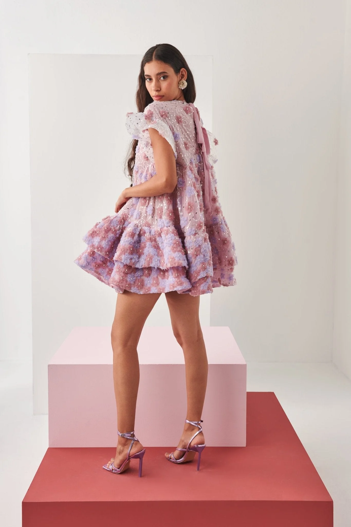 Coral Dress Lilac - Image 6