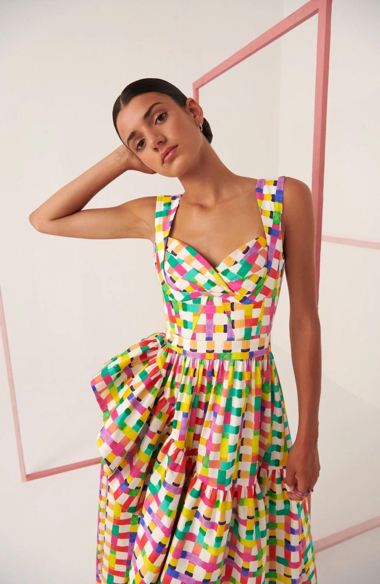 Corsica Dress Multi - Image 7