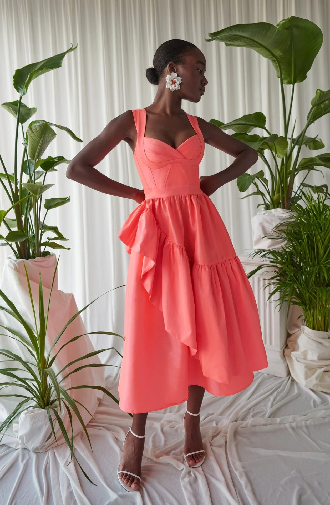 Corsica Dress Pink - Image 4