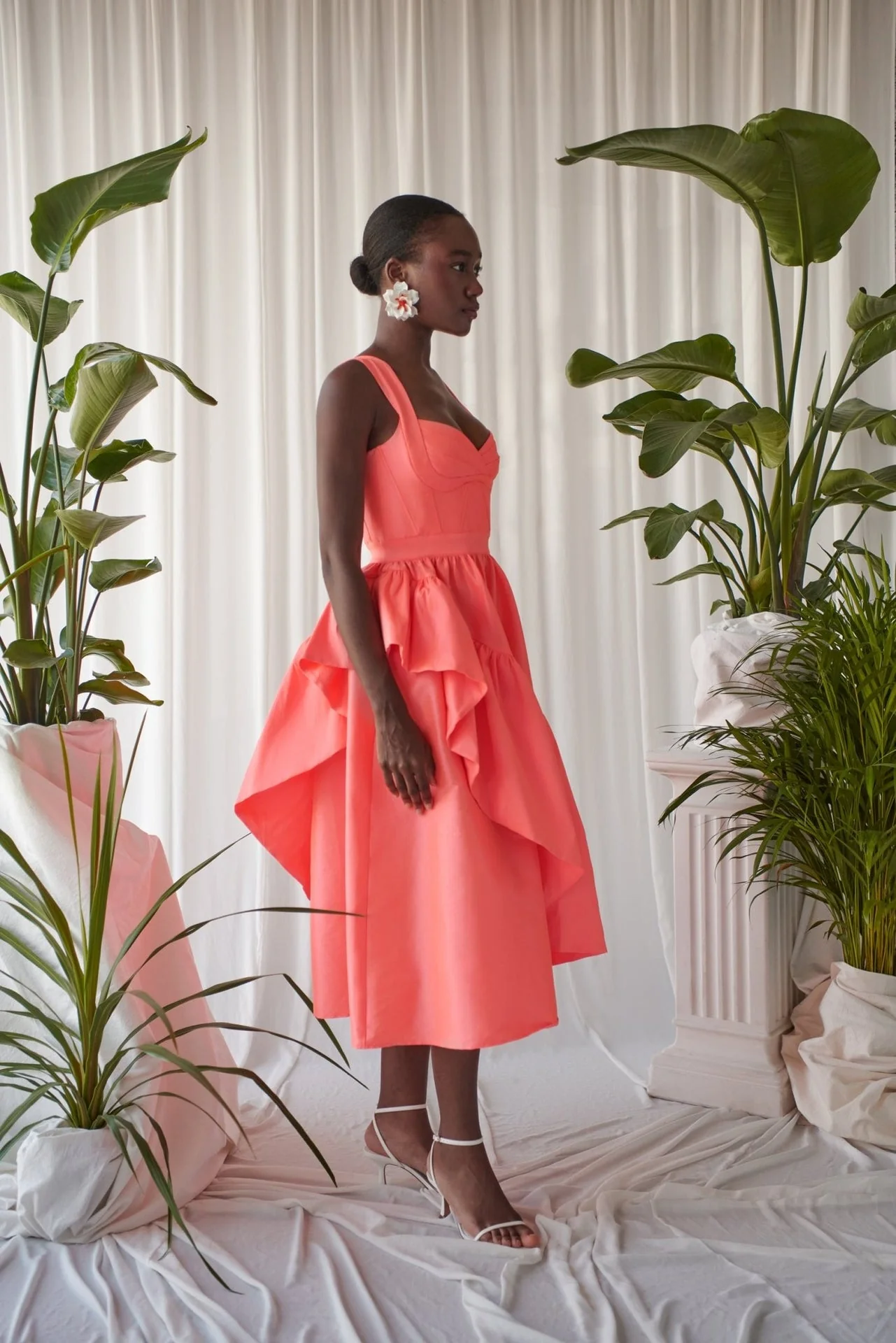 Corsica Dress Pink - Image 5