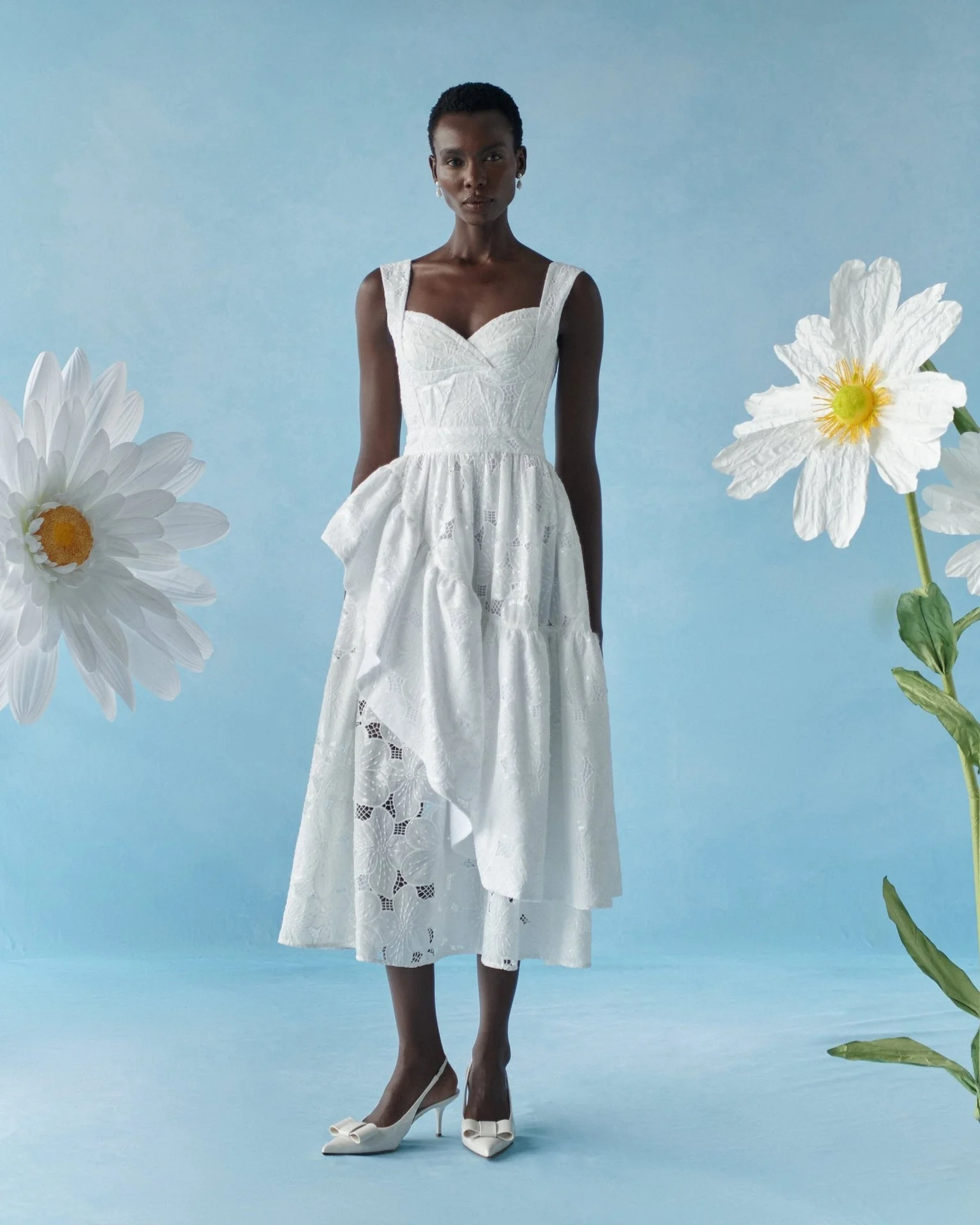 Corsica Dress White