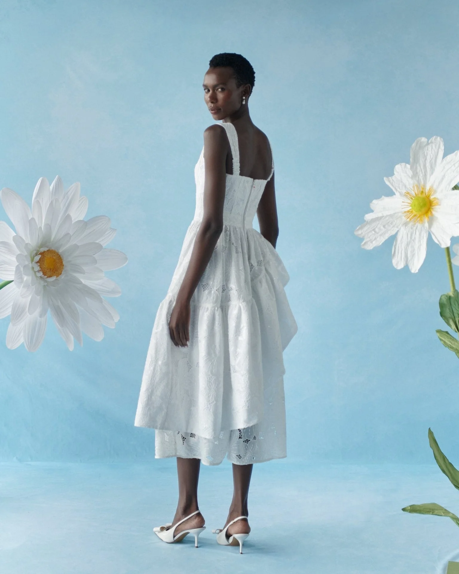Corsica Dress White - Image 3