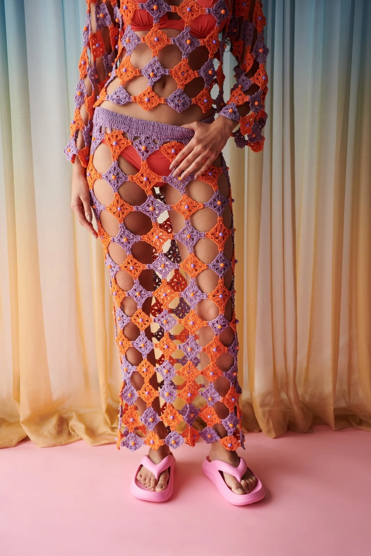 Dakhla Skirt Orange - Image 6