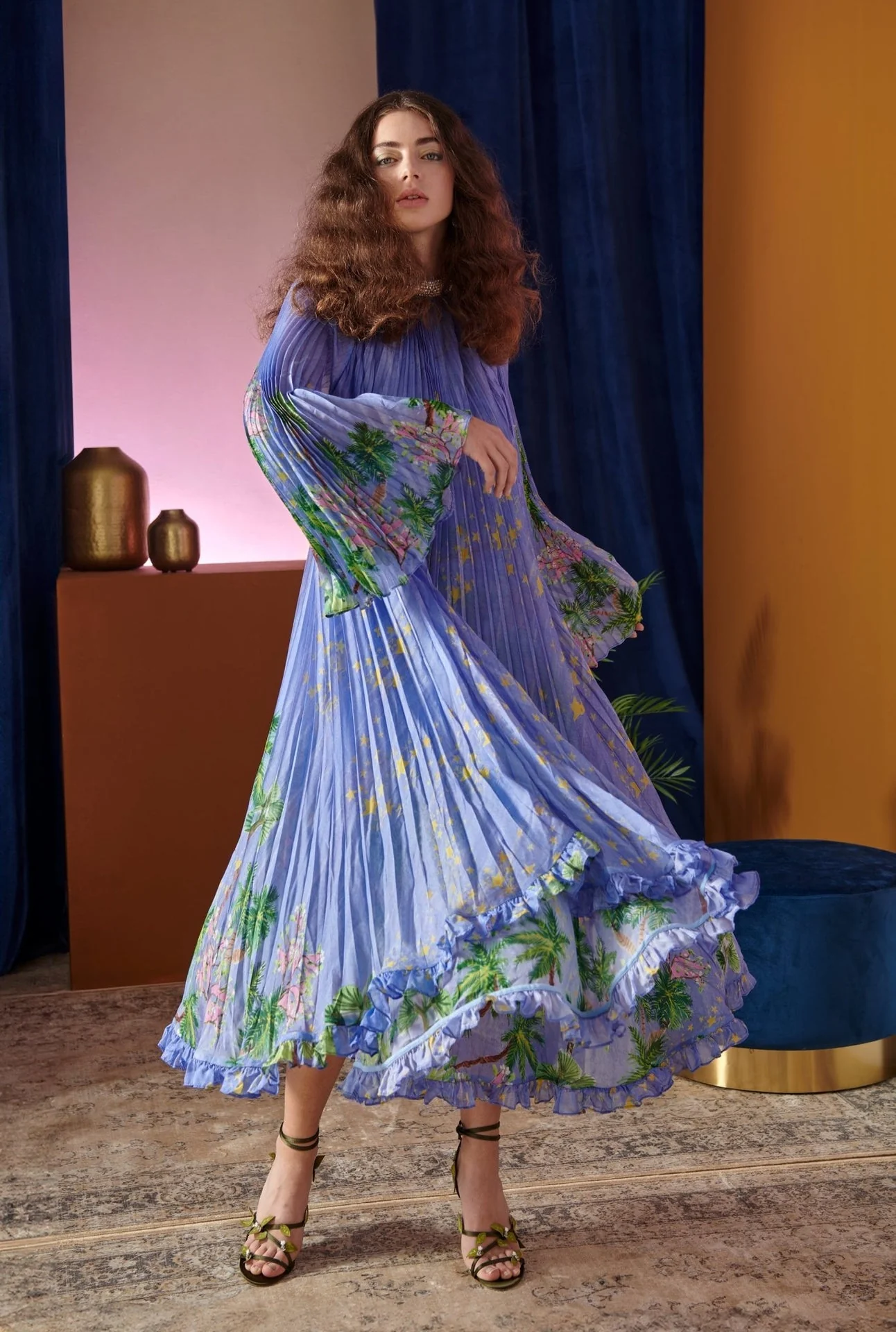 Earth Dress Blue - Image 3
