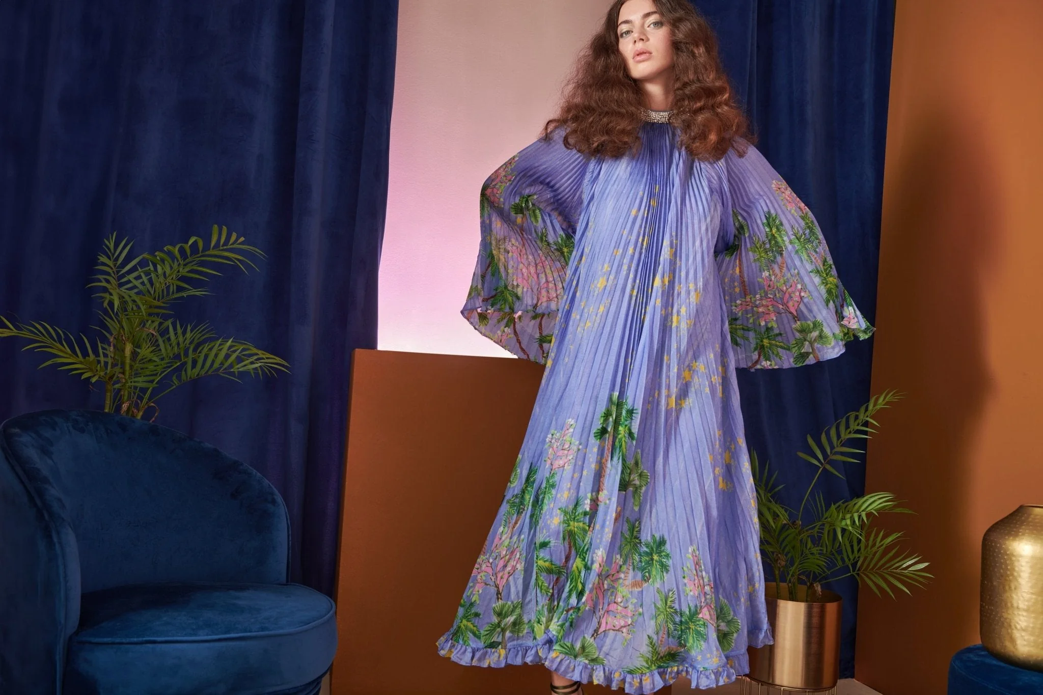 Earth Dress Blue - Image 5
