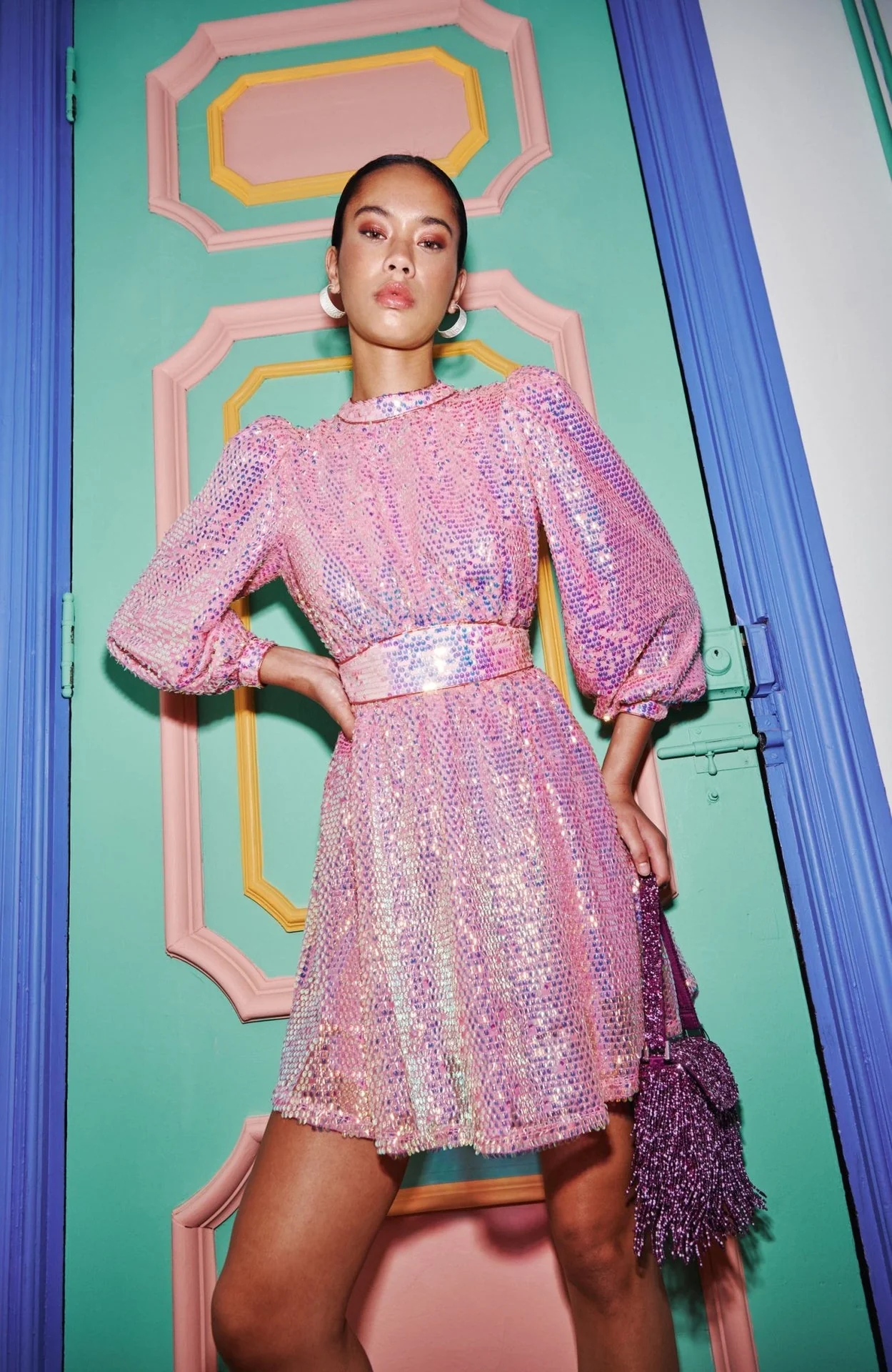 Ezili Dress Pink - Image 2