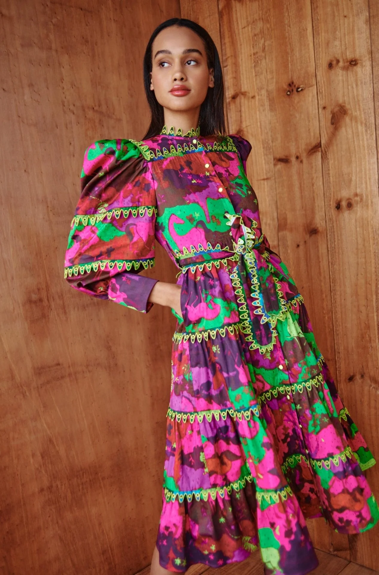 Hasu Dress Multi - Image 3
