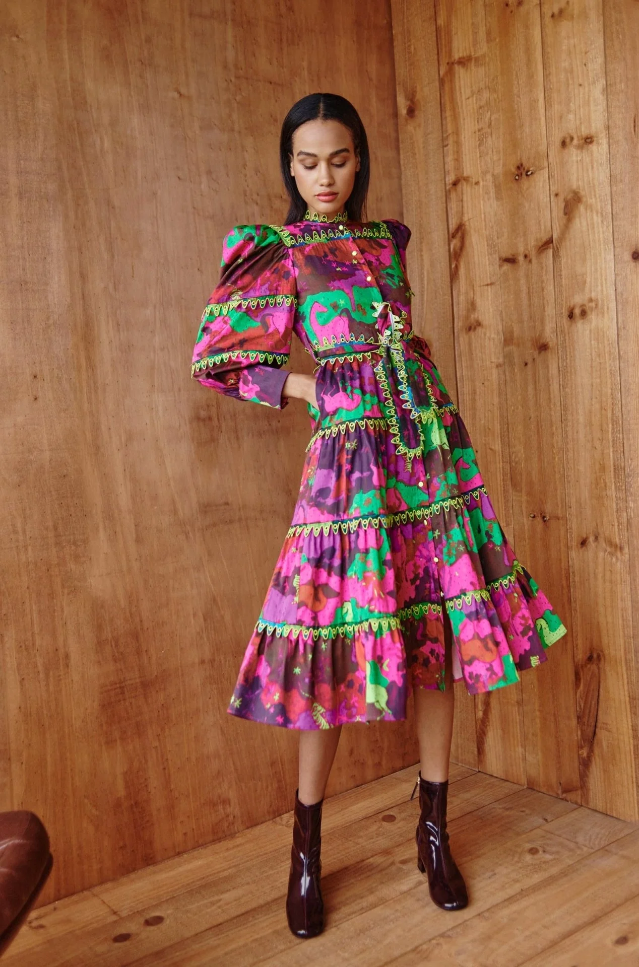 Hasu Dress Multi - Image 4