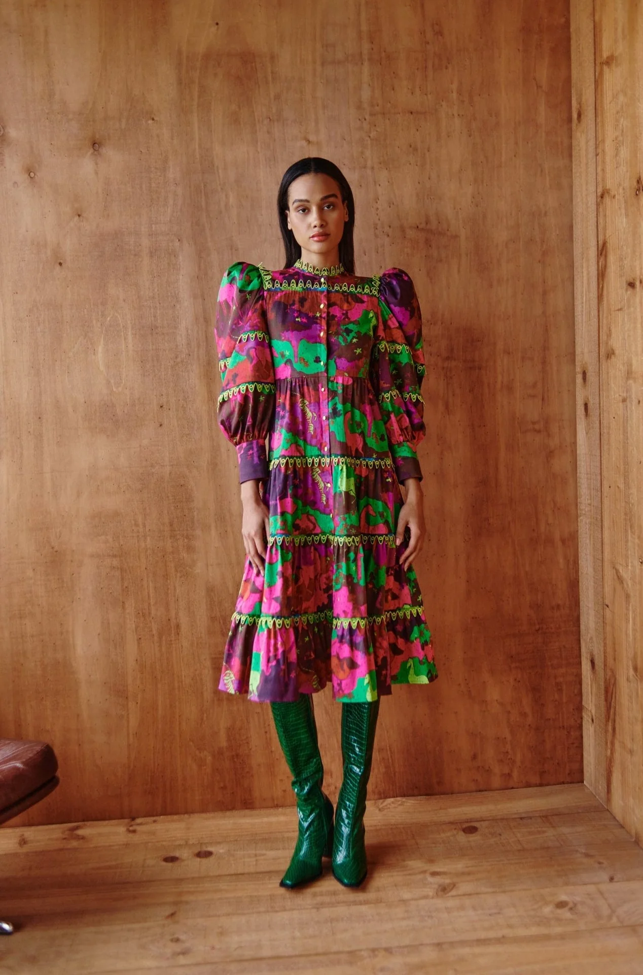 Hasu Dress Multi - Image 5