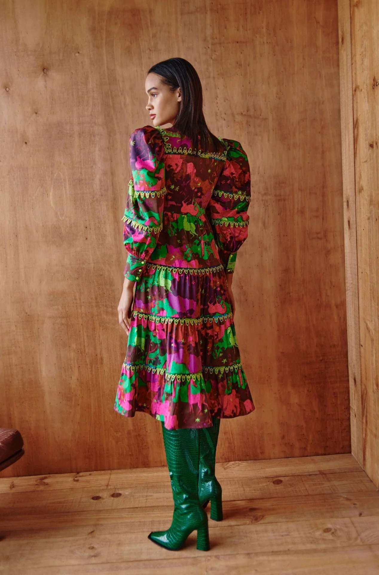 Hasu Dress Multi - Image 6