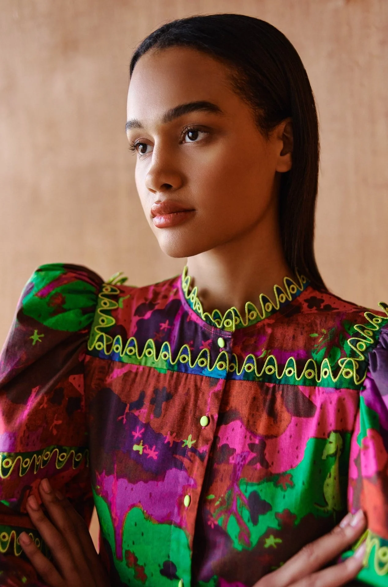 Hasu Dress Multi - Image 7