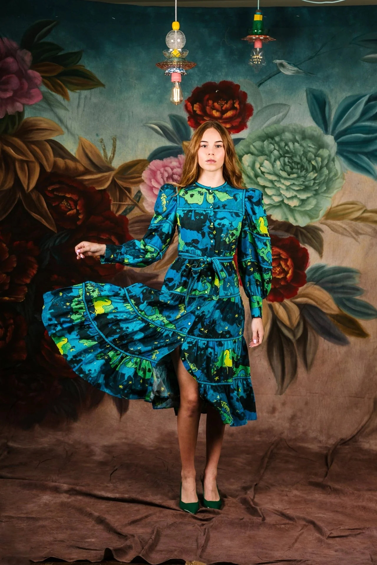 Hasu Dress Blue - Image 4