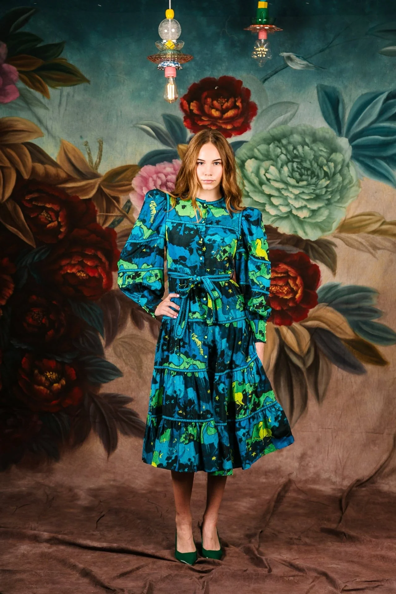 Hasu Dress Blue - Image 6