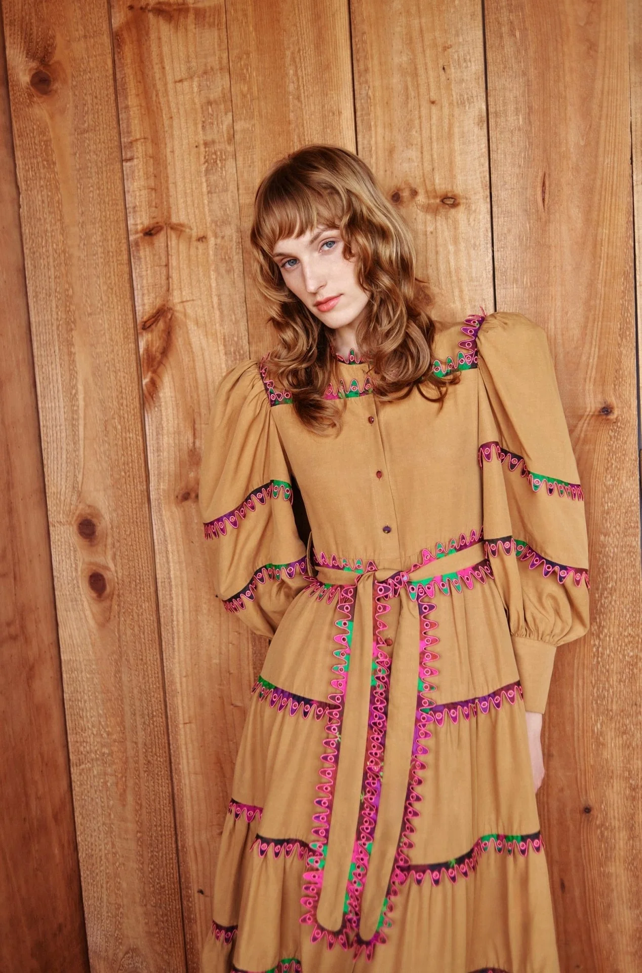 Hasu Dress Sand - Image 5