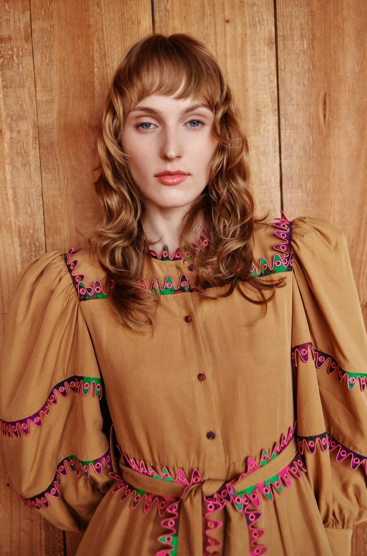 Hasu Dress Sand - Image 7