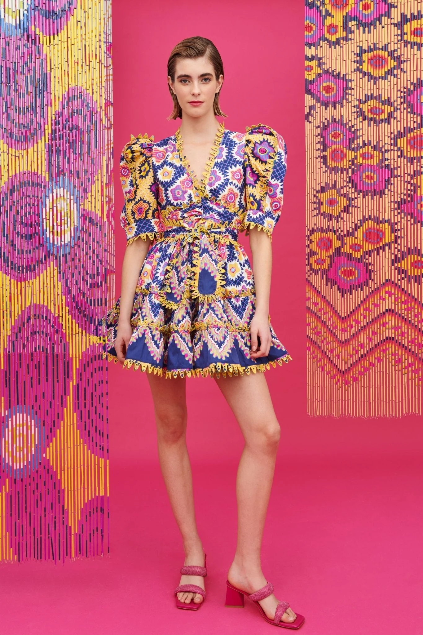 HAYLEY DRESS BLUE - Image 3