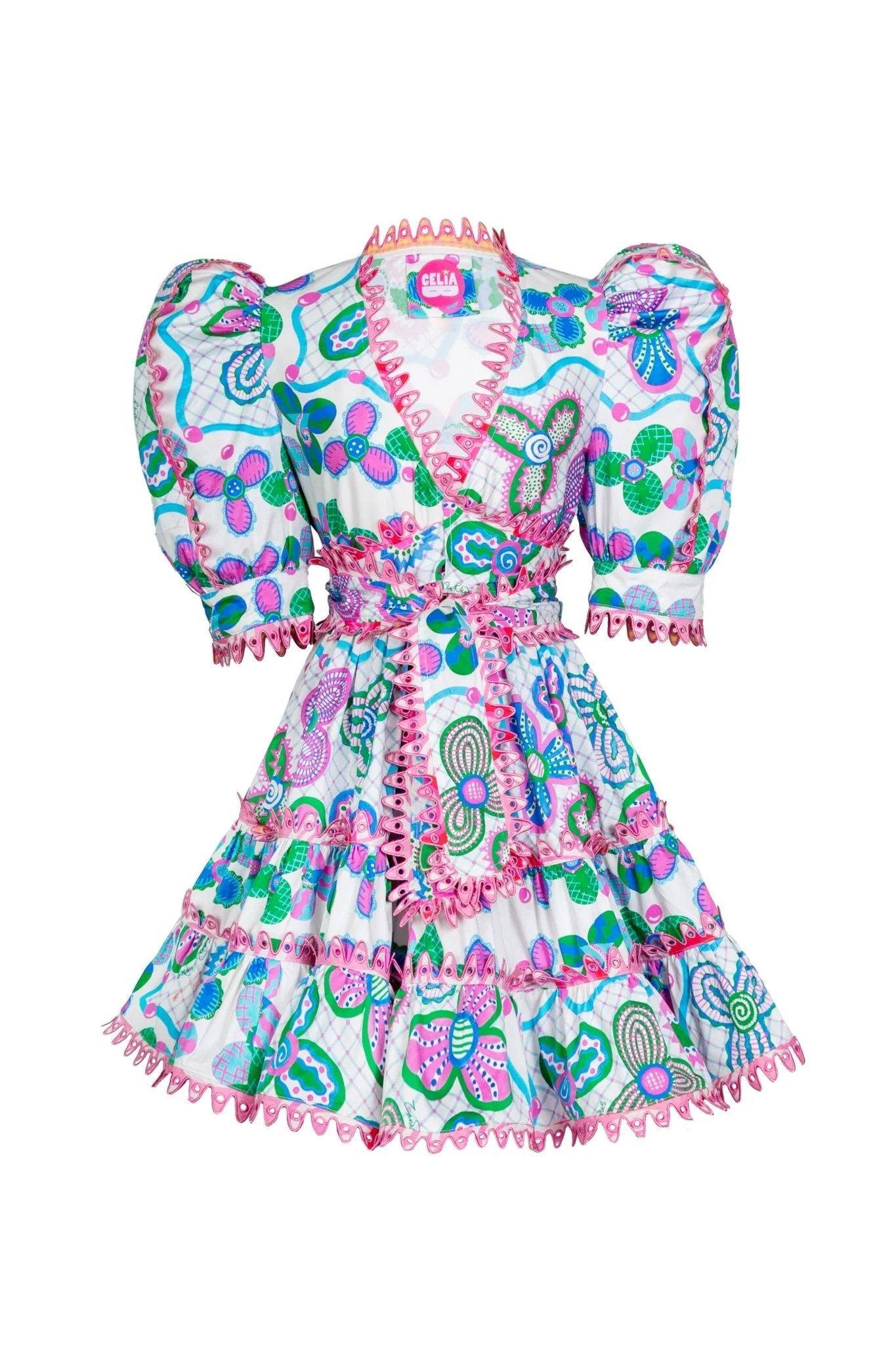HAYLEY DRESS WHITE - Image 2