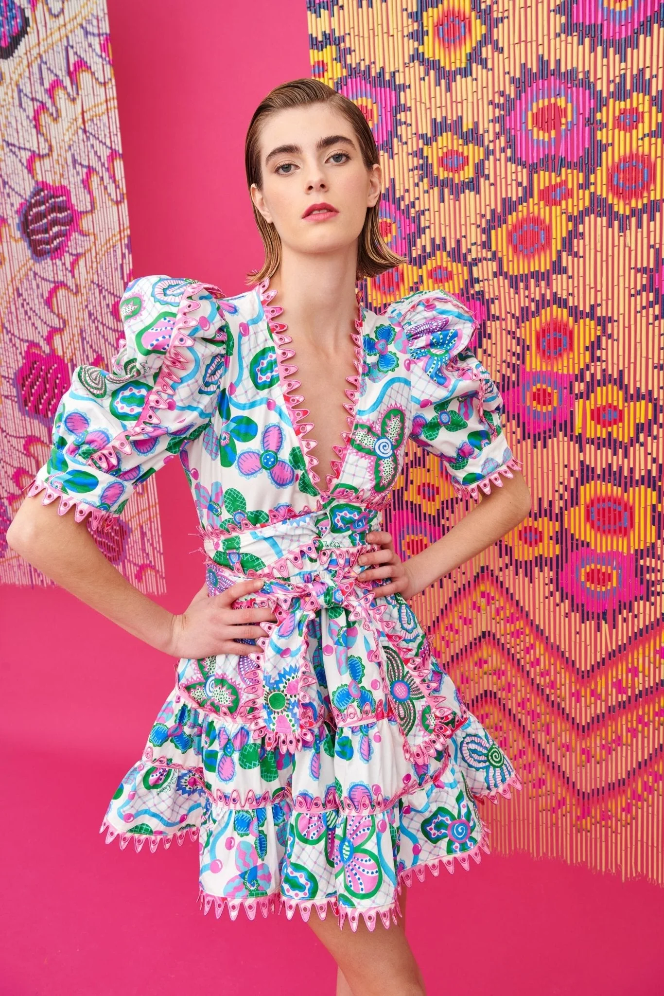 HAYLEY DRESS WHITE - Image 6