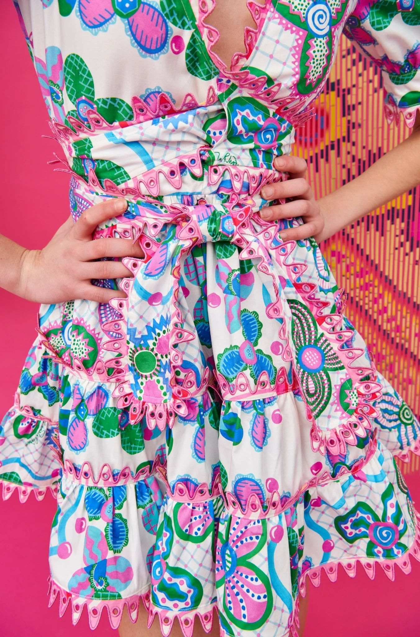HAYLEY DRESS WHITE - Image 9