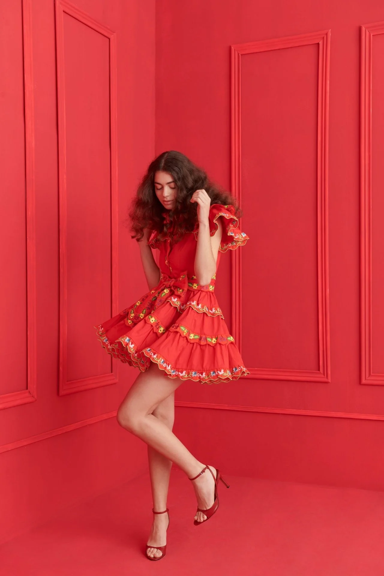 Haze Dress Red - Image 6