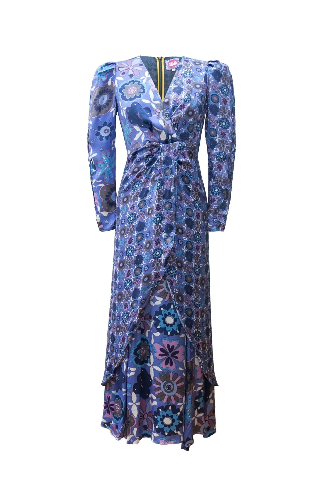 KAZBEK DRESS BLUE