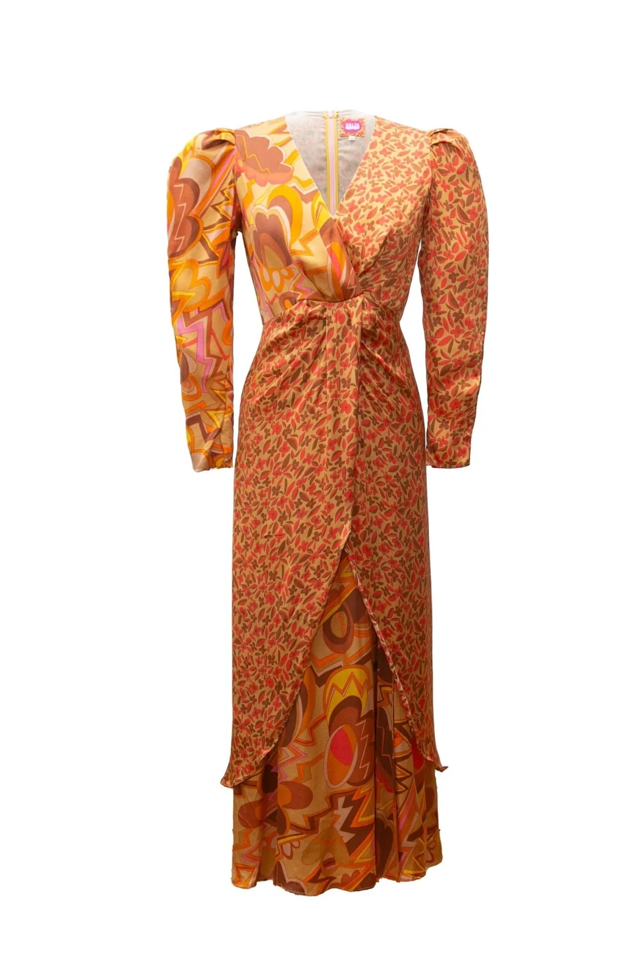 KAZBEK DRESS ORANGE