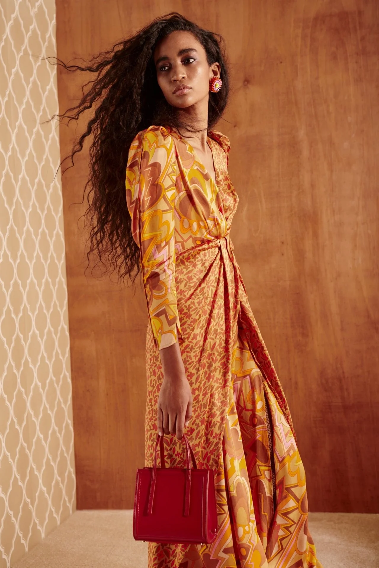 KAZBEK DRESS ORANGE - Image 4